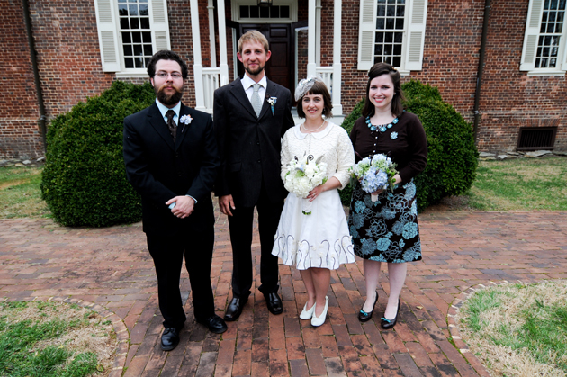 Brooks Ann and her Wedding Party